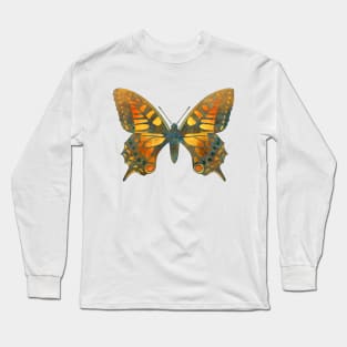 Monarch butterfly fly Long Sleeve T-Shirt